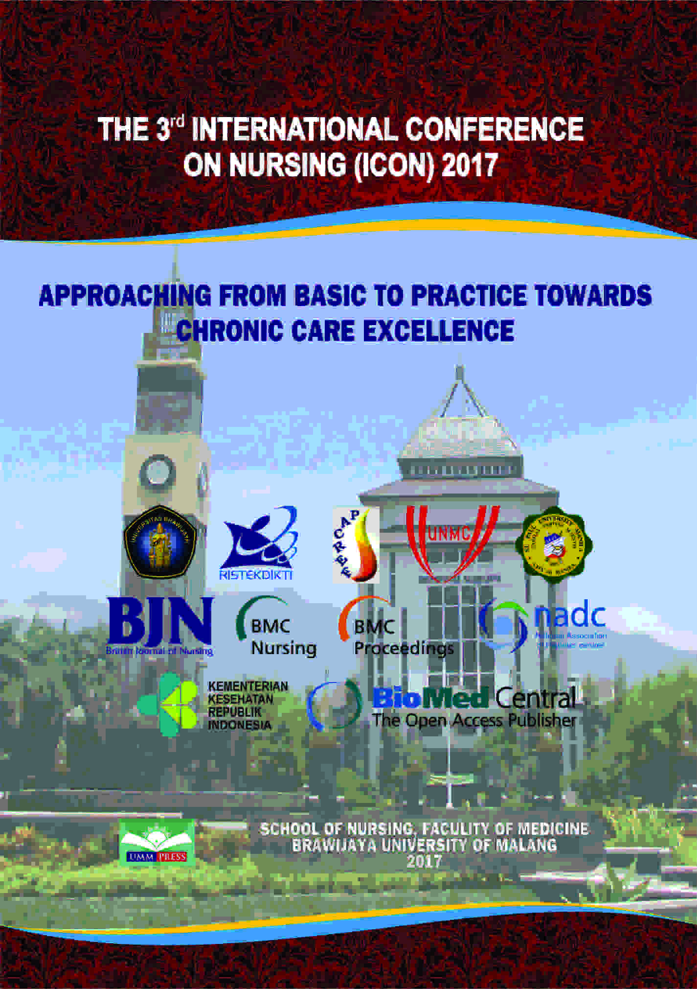 PROCEEDING THE 3RD INTERNATIONAL CONFERENCE ON NURSING (ICON) 2017: APPROACHING FROM BASIC TO PRACTI