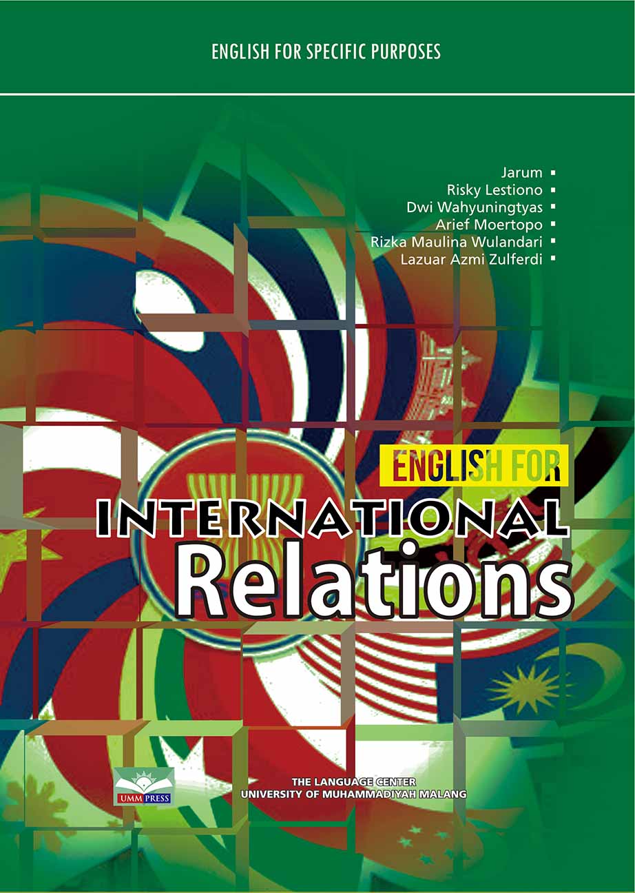 ESP - ENGLISH FOR INTERNATIONAL RELATIONS
